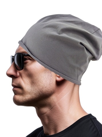 Картинка шапка-бини Skully Wear DDM-333 graphit - 5