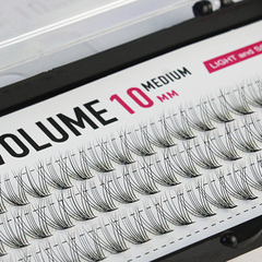 TF Пучки ресниц AIR VOLUME, арт. М207 (MEDIUM-10мм), черные