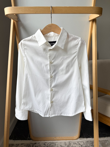 Новая хлопковая рубашка Emporio Armani, 104