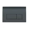 Geberit 458.128.DW.1 Инсталляция Geberit Duofix для подвесного унитаза, 112 см, со смывным бачком Delta 12 см, смывная клавиша Delta50 черный глянцевый