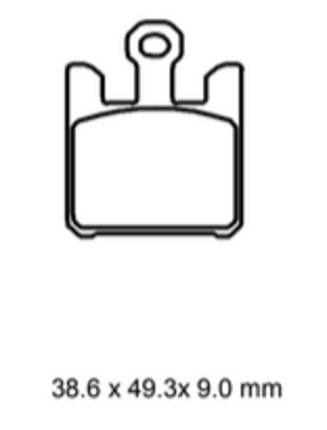 Колодки  G-brake   GM-05045S