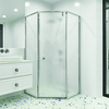 RGW 350608800-21 Душевой уголок 100*100*195 RGW HO-088 Трапеция/Хром/Матовое/8 мм (2 уп.)