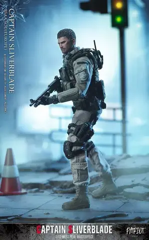 Фигурка Крис Silver Blade Captain масштаб 1/12 Resident Evil