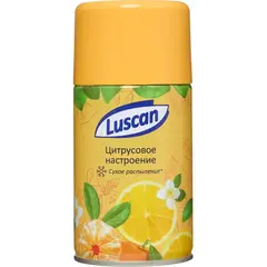 Баллон сменный для автоосвежителя Luscan 250мл Цитрусовое настр сух распыл