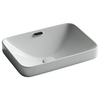 Ceramica Nova CN6078 Раковина встраиваемая сверху Element, прямоугольная с отверстием перелива, 460x330x170, белый