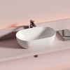 Ceramica Nova Twist CN12001 Раковина-чаша 50x30 см, накладная, белый
