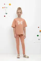 бриджи  для девочки  КР 4074/пробковое дерево к486