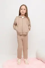 брюки  для девочки  КР 400669/лунный свет к467