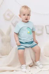 фуфайка  для мальчика  КР 302053/морозный шалфей