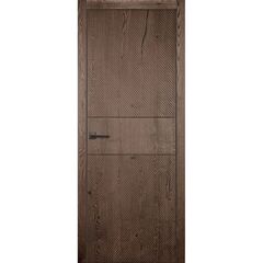 Купить Межкомнатная дверь массив дуба Легно 11 галифакс табак глухая