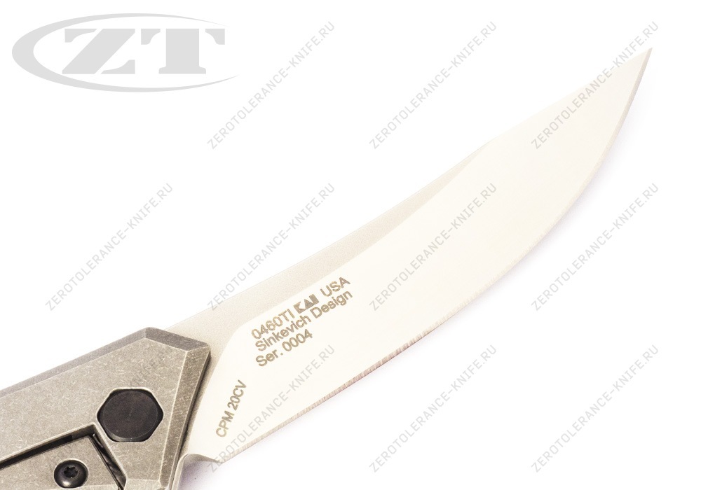 Нож Zero Tolerance 0460Ti First 4 Sinkevich - фотография 