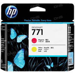 Печатающая головка HP 771 Yellow / Magenta желтый/пурпурный для DesignJet Z6200, Z6600, Z6800