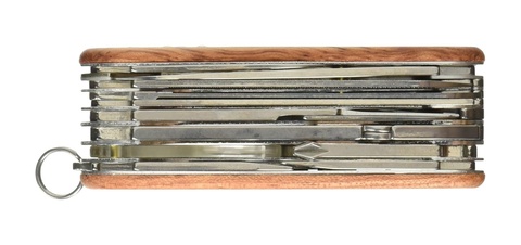 Нож складной Victorinox SwissChamp Hardwood, 91 mm, 31 функция, дерево (1.6794.69)