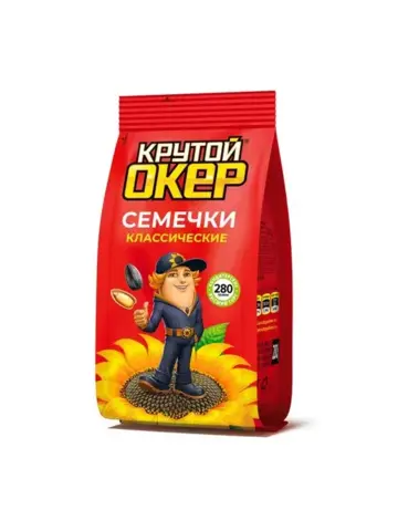 Семечки Крутой Окер 280г, шт