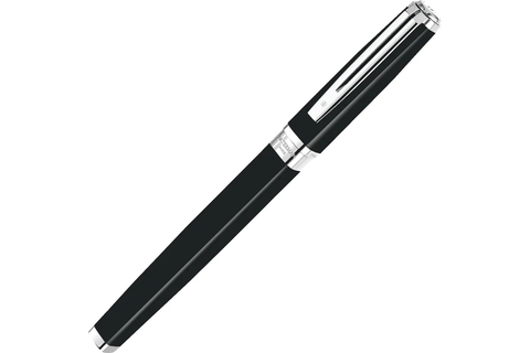 Ручка перьевая Waterman Exception Black ST Slim, F (S0637010)