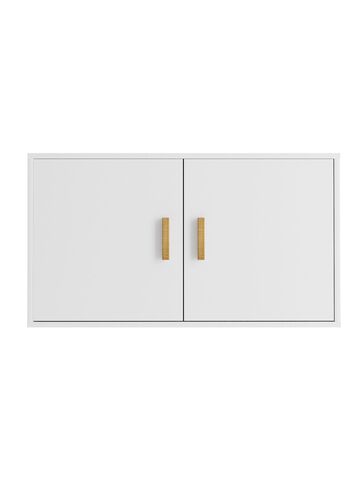 Dipriz Антресоль на шкаф Моби, 2 двери, 90х58х50 см, с ручками из массива дуба