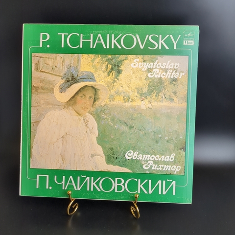 П. Чайковский виниловая пластинка 12 дюймов Святослав Рихтер, фортепиано, LP классика, винтаж СССР Мелодия 1985 год