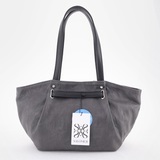 Сумка Саломея 341 македония серый + черный