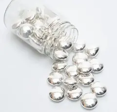 Украшения шоколадные КОНФЕТТИ СЕРЕБРО. 50 гр (диаметр 1.5см)