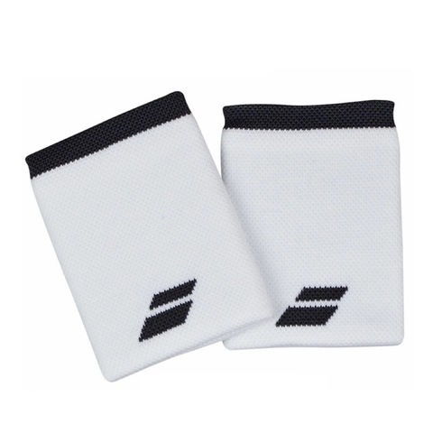 Набор напульсников Babolat LOGO JUMBO WRISTBAND (8x7,5см) White/Rabbit