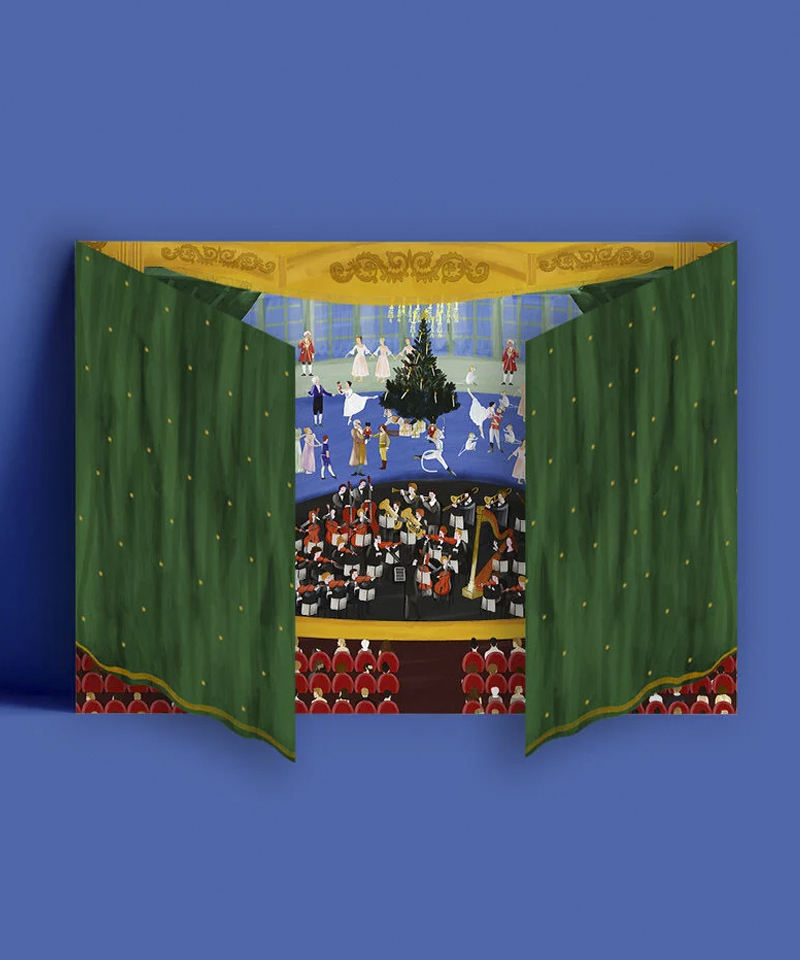 Открытка Театр