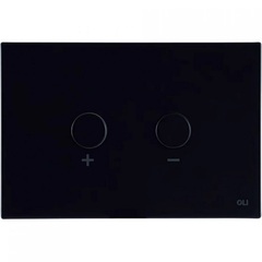 Oli 887191 Панель пневм. двойная BLINK, черный MATT, сталь, OLI фото