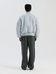 Бомбер Alpha Industries MA-1 Mist (Серо-голубой)