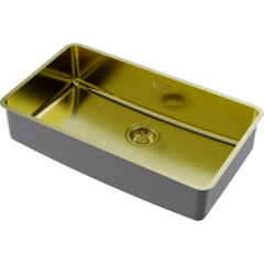 Omoikiri 4997562 Мойка Omi 73-U/I-LG Ultra нерж.сталь/светлое золото фото