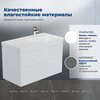 Aquanet 365927 Тумба с раковиной Nova Lite 2.0 90 R 2 ящ. цв. белый глянец (365927)