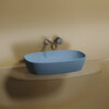 Ceramica Nova Element CN6049ML Умывальник чаша накладная овальная, 60x38, цвет: голубой матовый