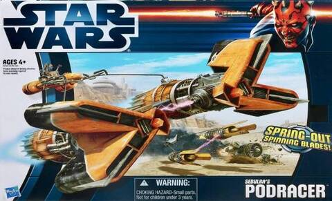 Игрушка Гоночный Болид Себульбы Звездные войны Скрытая угроза