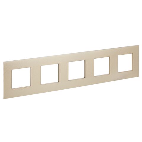 SKANDY Рамка 5-мест. SK-F35Sh металл шамп. IEK