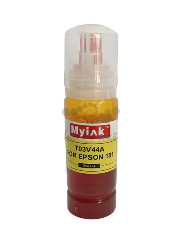 Чернила MyInk T03V44A для EPSON EcoTank L4150, L4160, L6160, L6170, L6190 - 70 мл, yellow, Dye