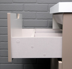 Тумба подвесная под умывальник Дюна 60 Латте В2