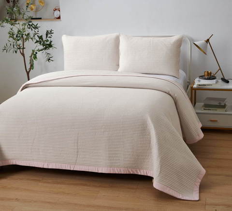 Покрывало 160х220 и 1 наволочка Sofi De MarkO Марисоль карамель