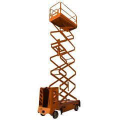 Подъемник самоходный GROST Tower Automotive 500-7 ( Sky 0.5-7 ) ножничного типа с питанием от аккумуляторов