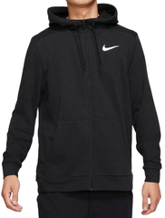 Толстовка теннисная Nike Dri-Fit Hoodie Full Zip M - black/white