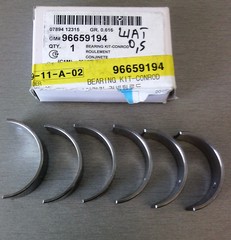 ВКЛАДЫШИ ШАТУННЫЕ 0,5 MATIZ, AVEO 1,2 ALL (К-Т 6 ШТ) GM