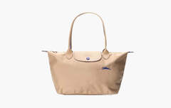 Longchamp Le Pliage Original Recycled Canvas M Shoulder Bag "Beige"