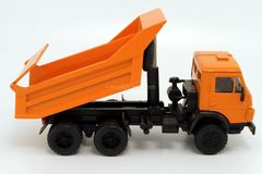 KAMAZ-5511 horizontal body ribs orange Elecon 1:43 used