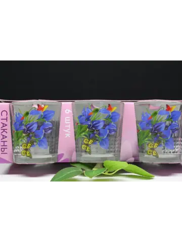 Стакан для напитков сока и воды