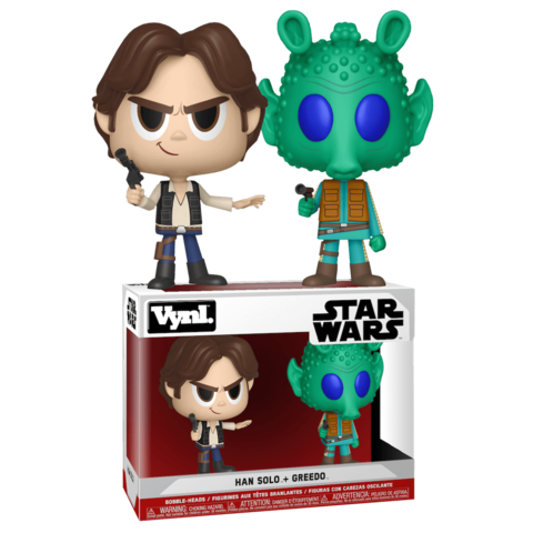 Набор фигурок Funko VYNL. Star Wars: Han Solo & Greedo