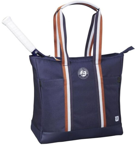 Сумка теннисная Wilson Roland Garros Tote - navy/clay