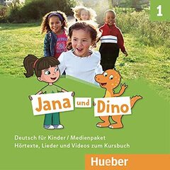 Jana und Dino 1, Medienpaket (2 Audio-CDs und 1 DVD zum KB)