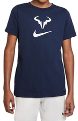 Детская футболка Nike Court Dri-Fit Tee Rafa - obsidian