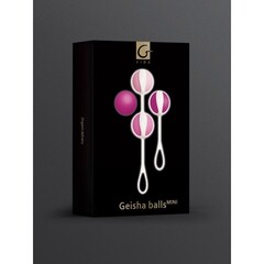 Вагинальные шарики Geisha Balls Mini, 14х2.2 см