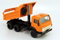 KAMAZ-5511 horizontal body ribs orange Elecon 1:43 used