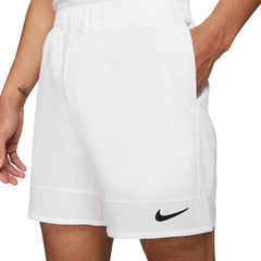 Шорты теннисные Nike Dri-Fit Advantage Short 7in M - white/black