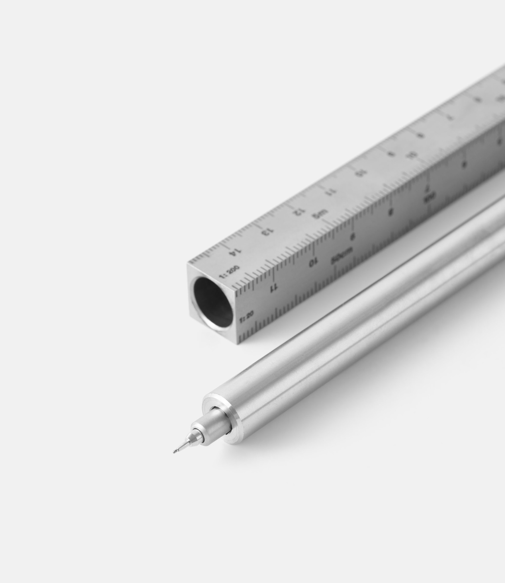 CW&T Type-A Architect's Scale — ручка-линейка с магнитами