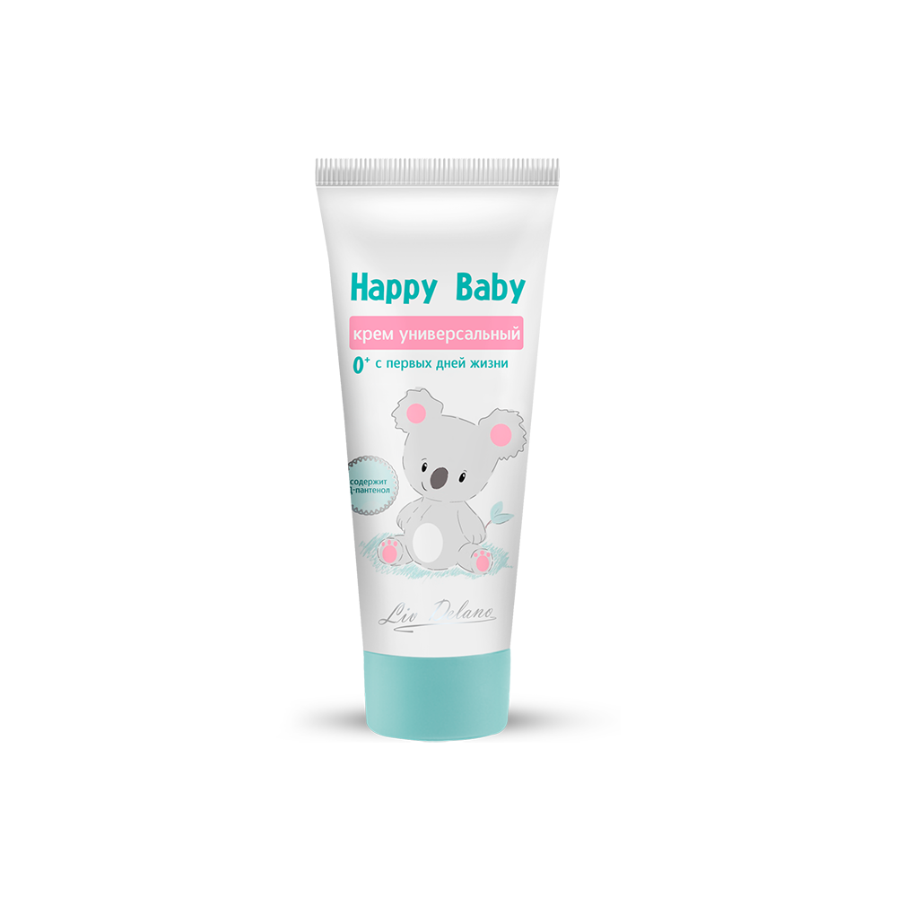 Liv-delano Happy Baby Крем универсальный 0+ (с первых дней жизни) 75г